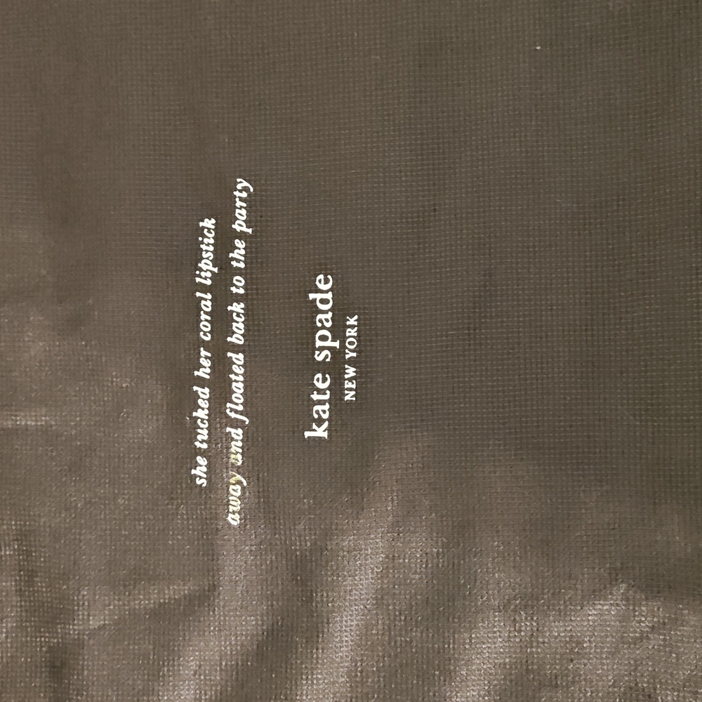 Large Kate Spade dust bag - Picture 2 of 2